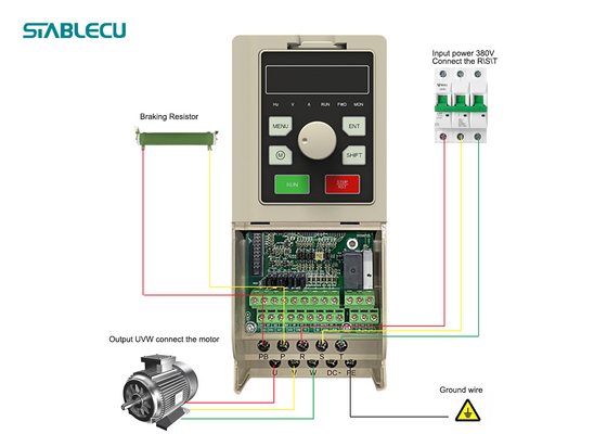 0.75KW Three Phase Frequency Converter Variable Speed Frequency Drive