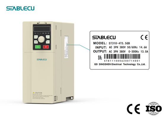 7.5KW 10HP VFD Frequency Inverter V/F Control For 380V 3 Phase Motor