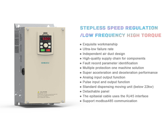 VFD 3 Phase Single Phase Frequency Inverter Variable Speed Drive 15KW 18.5KW 22KW