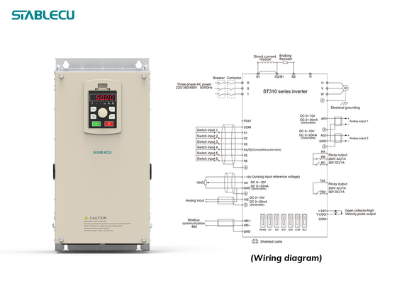 Variable Speed Three Phase Frequency Inverter 15KW 18.5KW 22KW