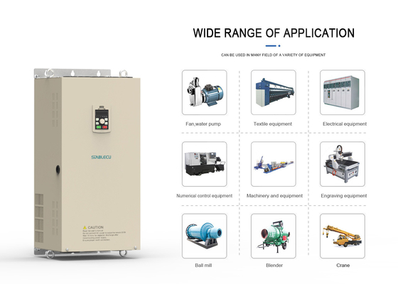 90KW 110KW VFD Frequency Inverter Converters 220V Single Phase