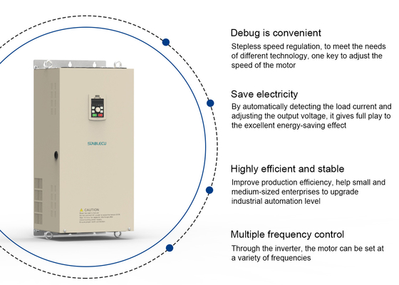 75KW 100HP Variable Frequency Drive Inverter 220V 1 Phase  VSD