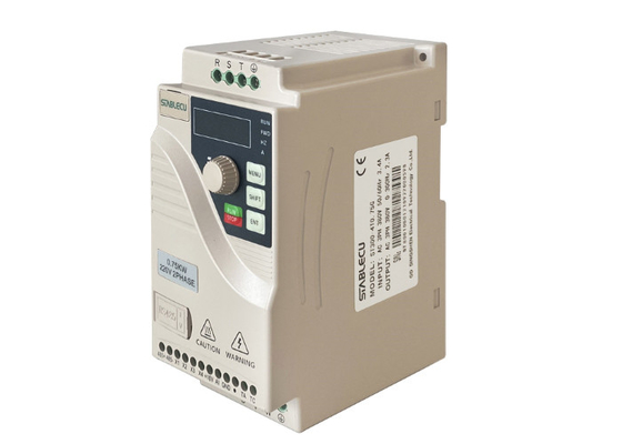 ABS PC Micro Drive VFD , 220V 0.75KW Three Phase Variable Frequency Drive
