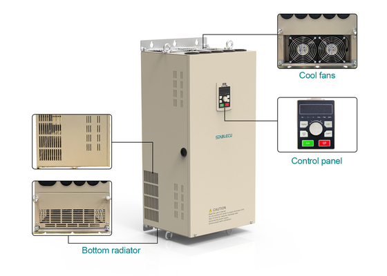 75KW Variable Speed VSD Frequency Inverter For Fan Speed Controller