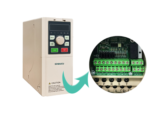 1.5KW VFD Variable Voltage Variable Frequency Drive For 3 Phase Motor