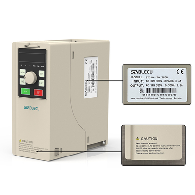 Packing Industry Variable Frequency Drive VFD Inverter 0.75KW 3.7KW