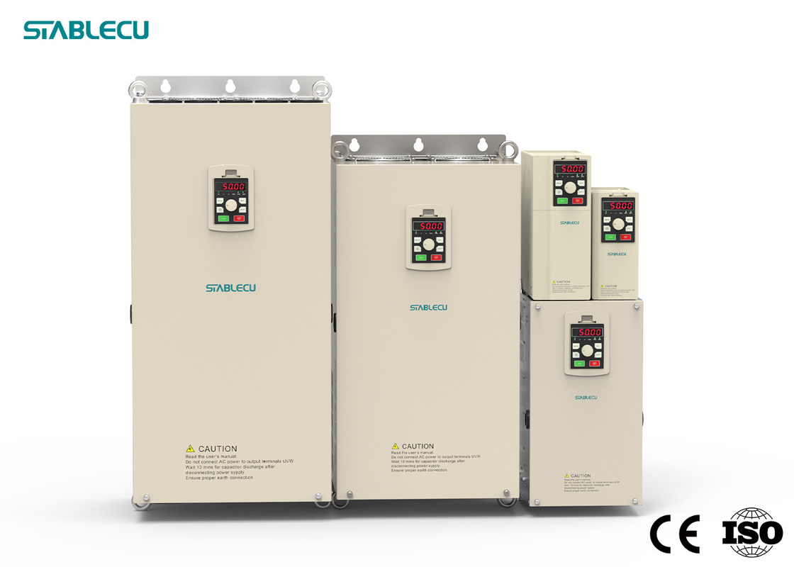 IP20 AC Frequency Inverter 50HZ To 60HZ 45KW 55KW VFD