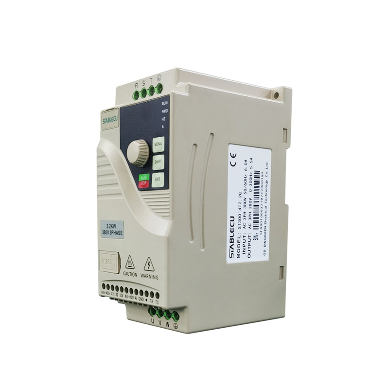 220V 0.75KW 1HP VFD Single Phase Output 50HZ 60HZ Mini Type